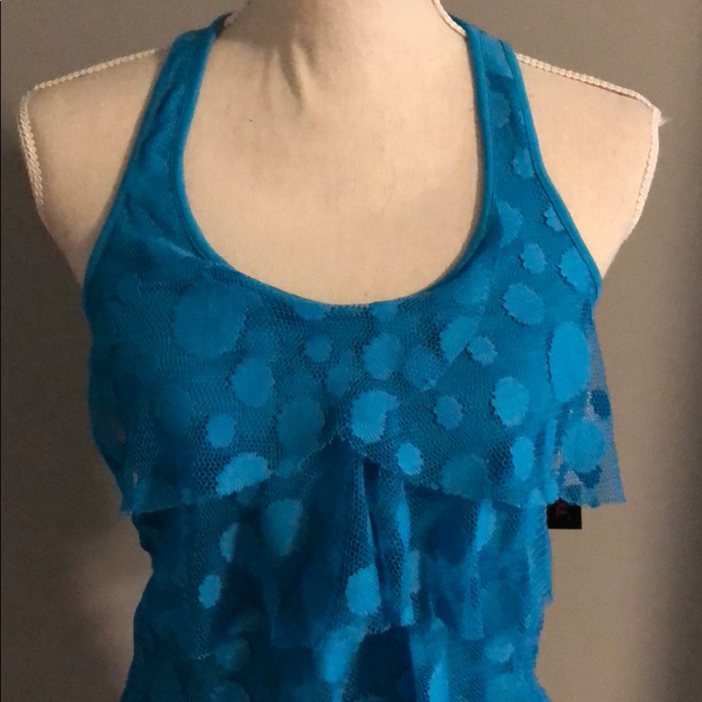 NWT Fun Ruffle Tank - Picture 2 of 6